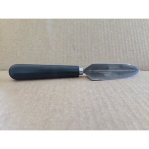 Stainless Steel Cheese Spreader Knife Black Handle Butter Appetizer Knife